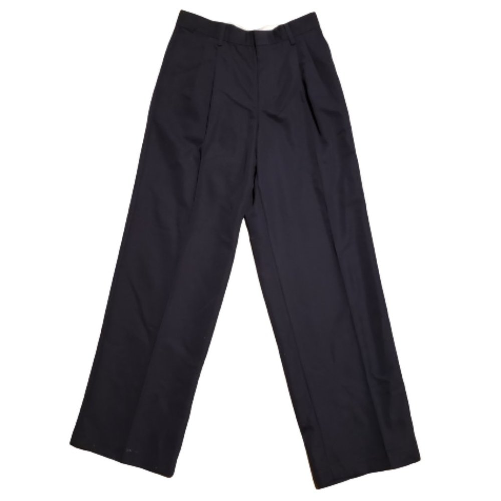 Arrow Pleated Dress Pants Navy Blue Women's 14 | 27x28 Business Formal Brand New